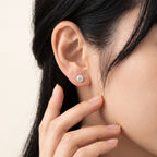 PT900プラチナ スタッドピアス（SI〜VSクラス ダイヤモンド計0.60ct・0.80ct｜CGLソーティングメモ付）