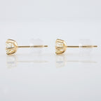 K18ゴールド スタッドピアス（SI〜VSクラス ダイヤモンド計0.60ct・0.80ct｜CGLソーティングメモ付）