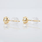 K18ゴールド スタッドピアス（SI〜VSクラス ダイヤモンド計0.60ct・0.80ct｜CGLソーティングメモ付）