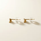 K18 ゴールド スタッドピアス（ダイヤモンド0.30ct）