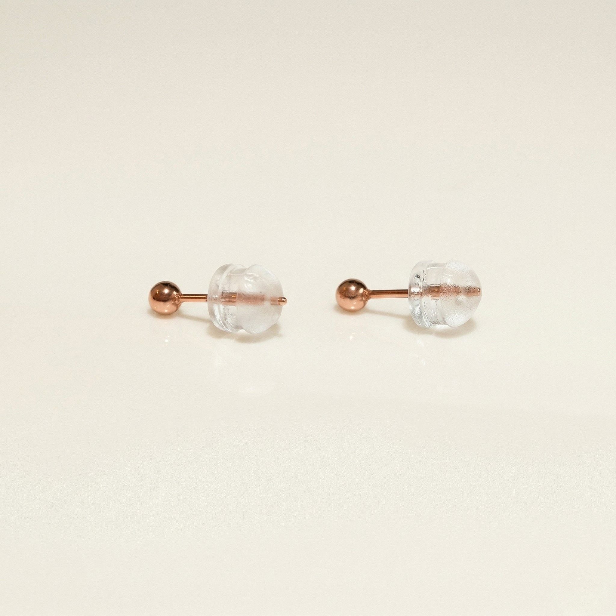 K18 ピンクゴールド 2.5mmボール スタッドピアス