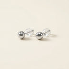 PT900 プラチナ 5mmボール スタッドピアス