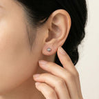 PT900 プラチナ 5mmボール スタッドピアス