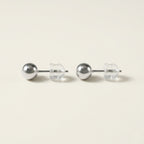 PT900 プラチナ 5mmボール スタッドピアス