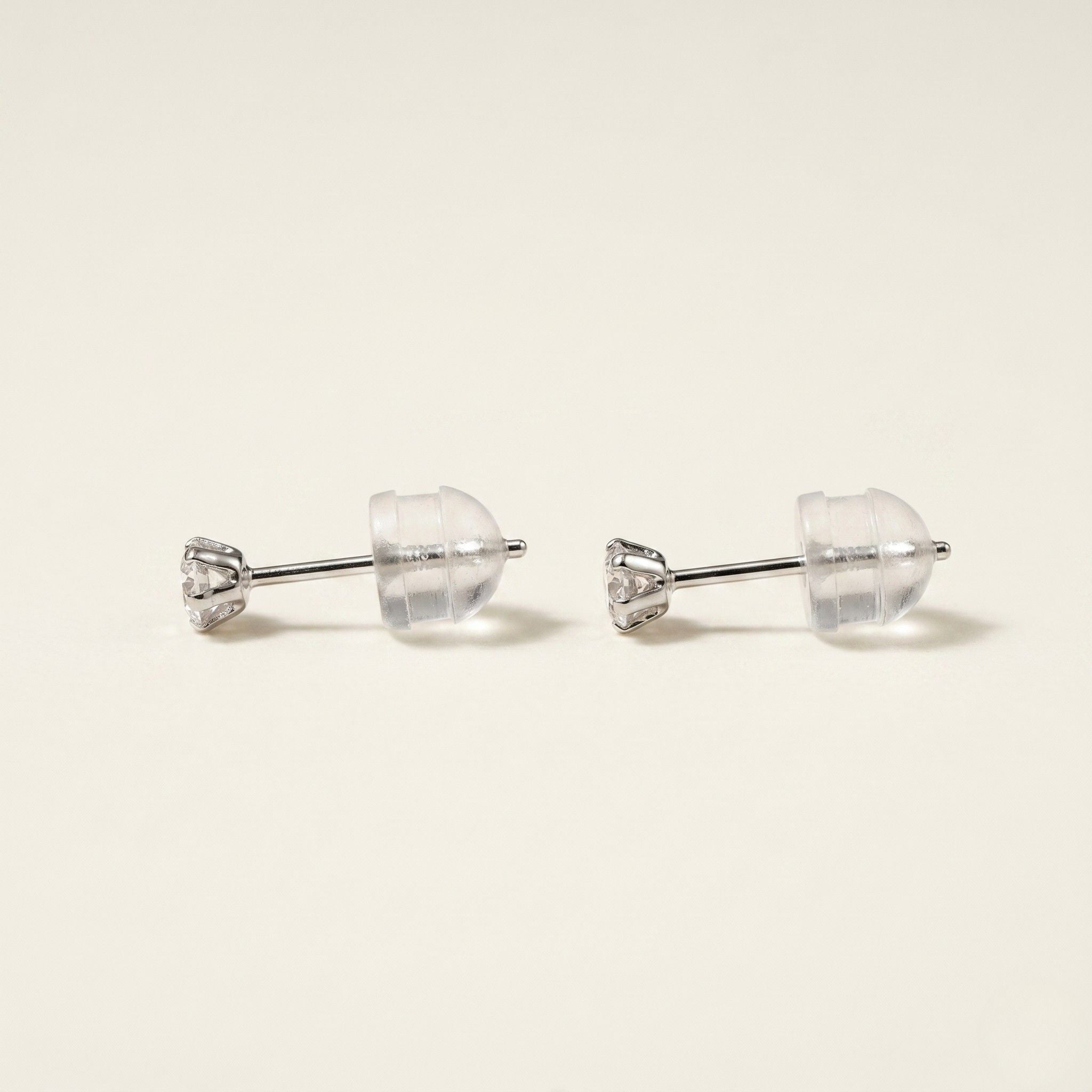 PT900 プラチナ スタッドピアス（SIクラス ダイヤモンド計0.20ct