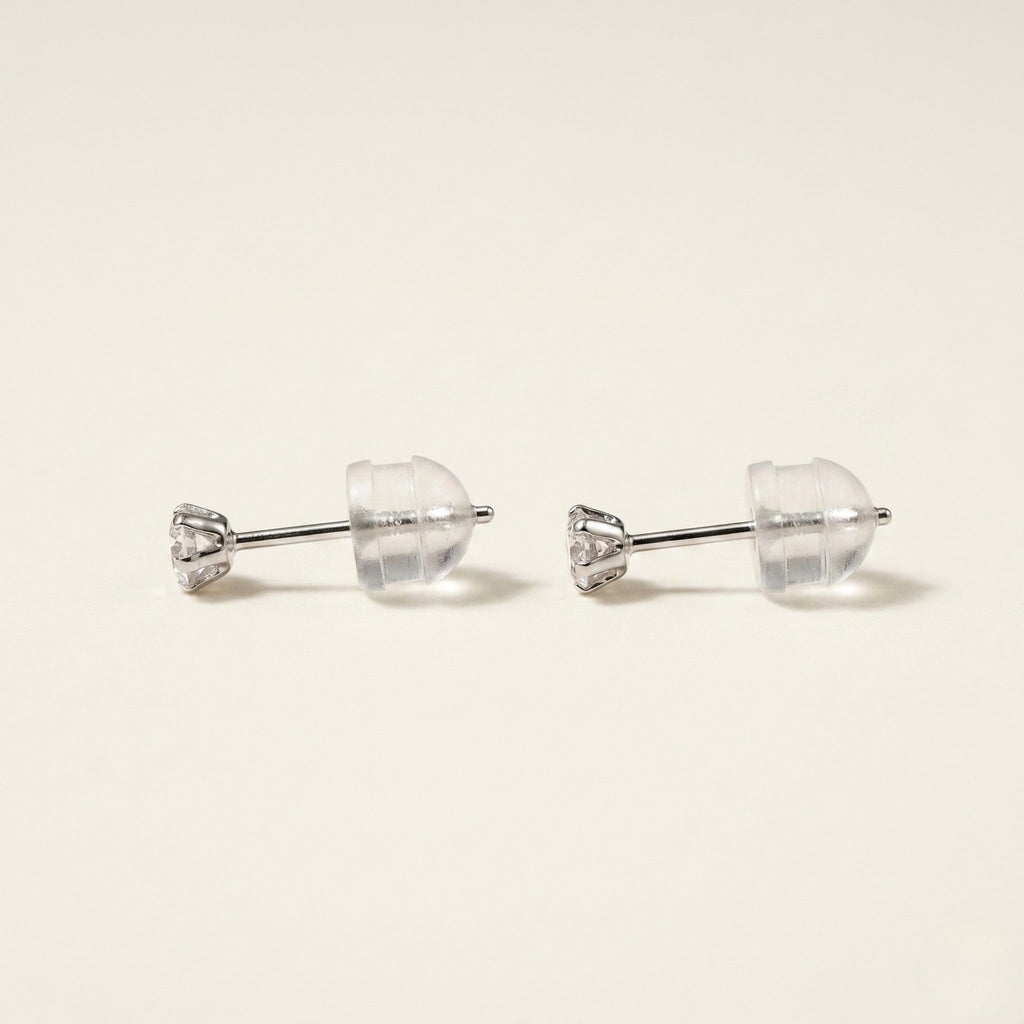 PT900 プラチナ スタッドピアス（SIクラス ダイヤモンド計0.20ct）