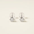 PT900 プラチナ スタッドピアス（SIクラス ダイヤモンド計0.25ct）