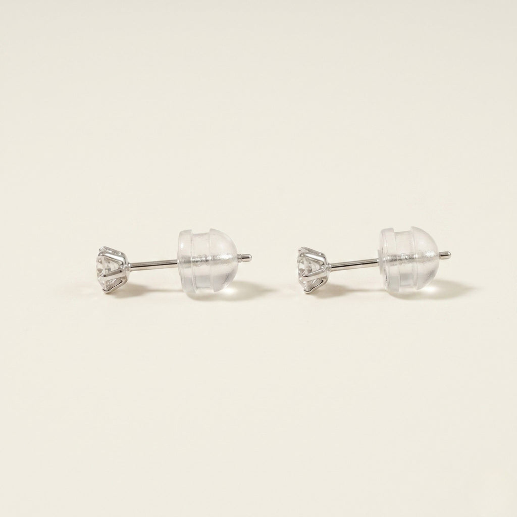 PT900 プラチナ スタッドピアス（SIクラス ダイヤモンド計0.25ct）