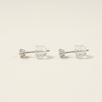 PT900 プラチナ スタッドピアス（SIクラス ダイヤモンド計0.25ct）