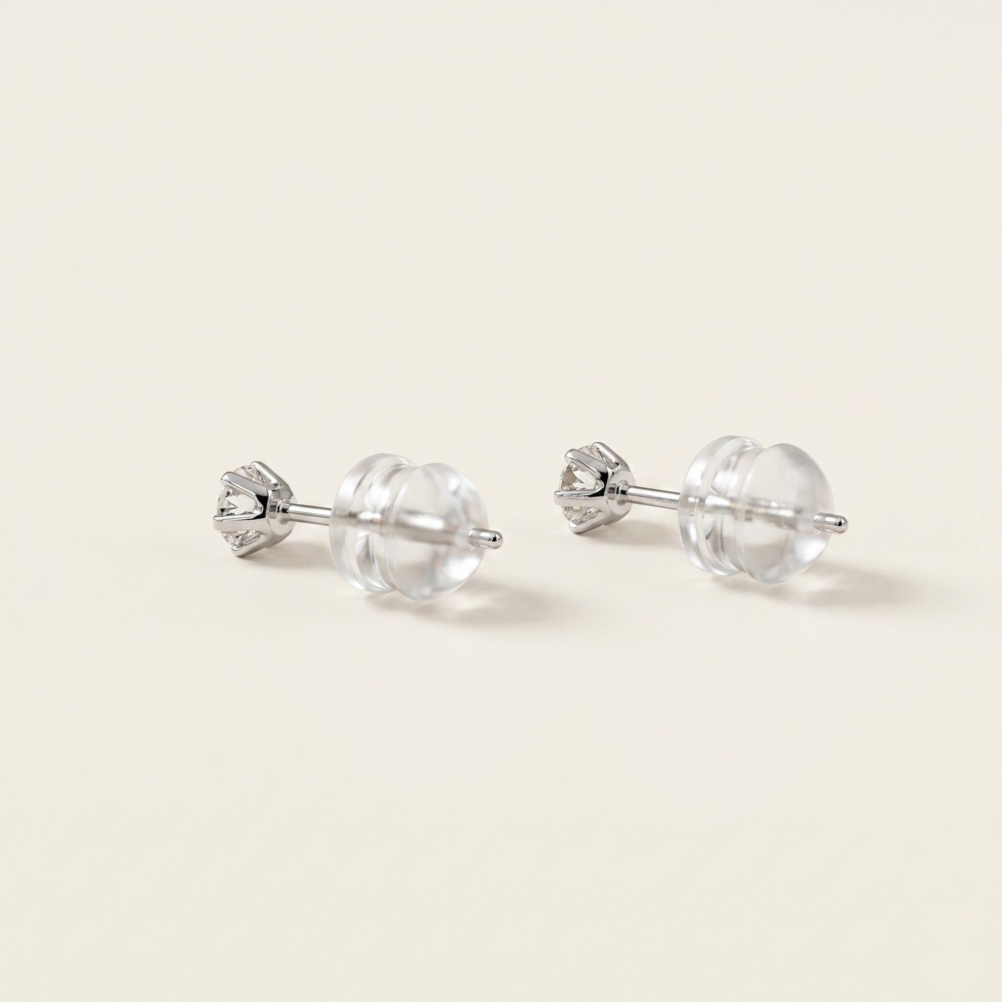 PT900 プラチナ スタッドピアス（SIクラス ダイヤモンド計0.25ct
