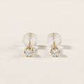 K18 ゴールド スタッドピアス（SIクラス ダイヤモンド計0.10ct）