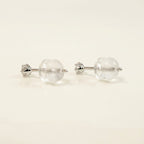 PT900 プラチナ スタッドピアス（SIクラス ダイヤモンド計0.10ct）