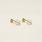 K18 ゴールド スタッドピアス（ダイヤモンド0.30ct）