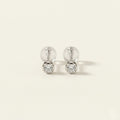 PT900 プラチナ スタッドピアス（ダイヤモンド0.20ct）